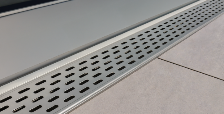 Entwässerungsrinnen + Schächte