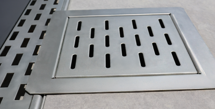 Entwässerungsrinnen + Schächte